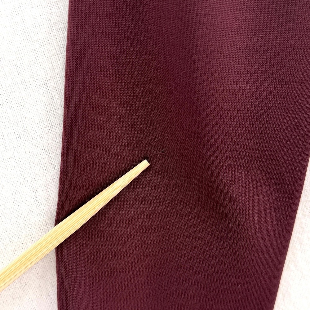 RAPHA Long Sleeve Jersey Women Medium Burgundy Cycling Merino Wool Blend Zip Up - Picture 16 of 16